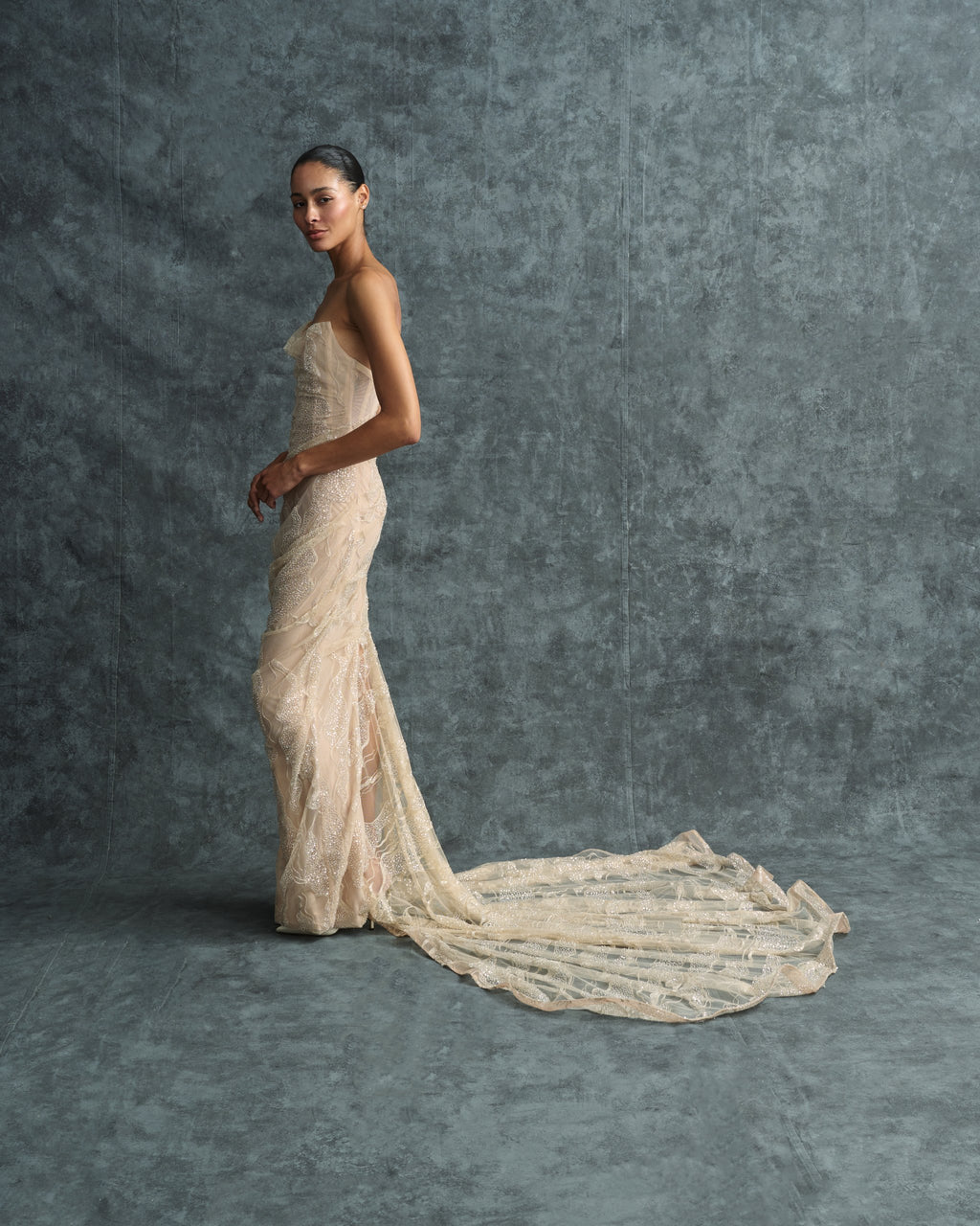 Court Embroidered