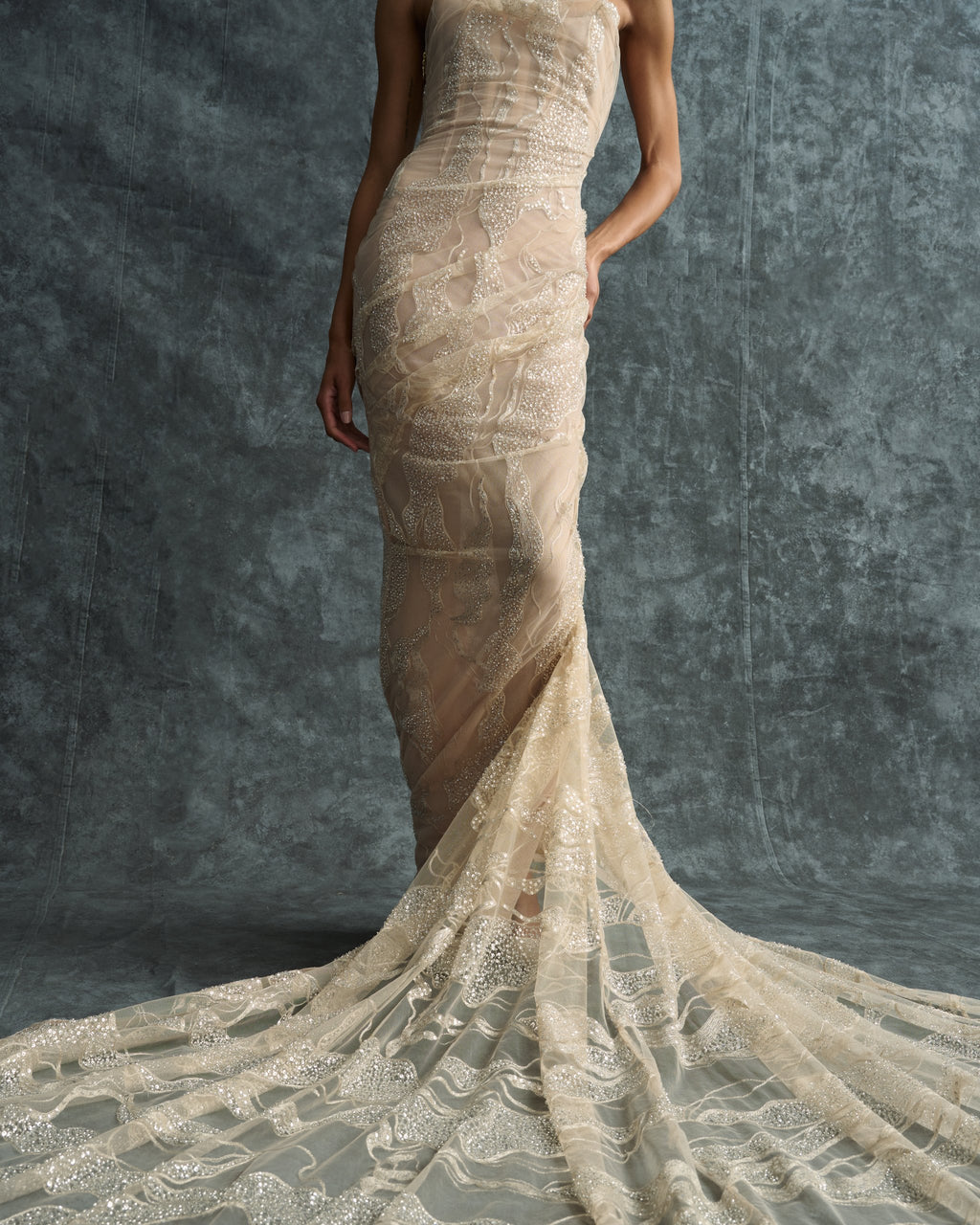 Court Embroidered