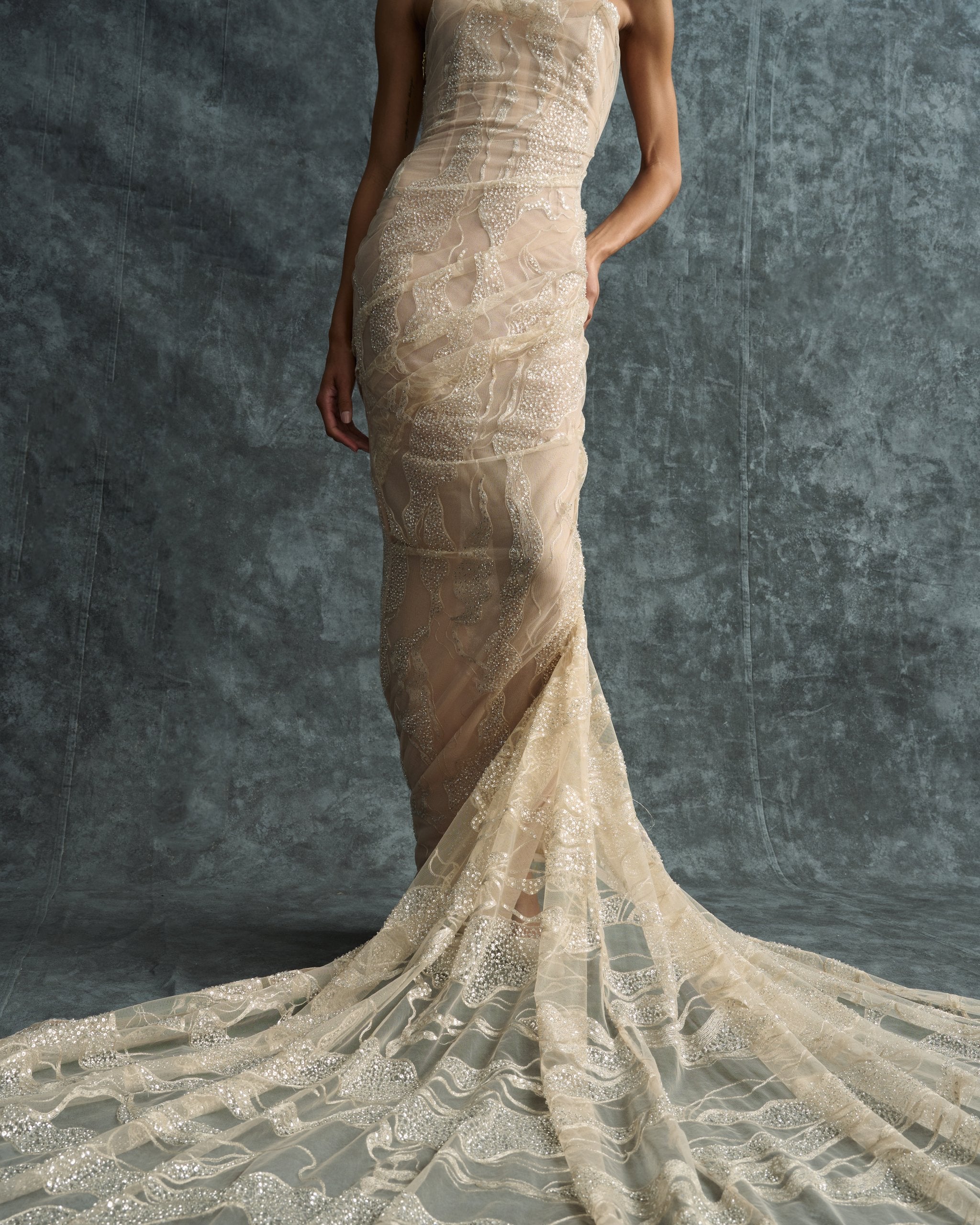 Court Embroidered